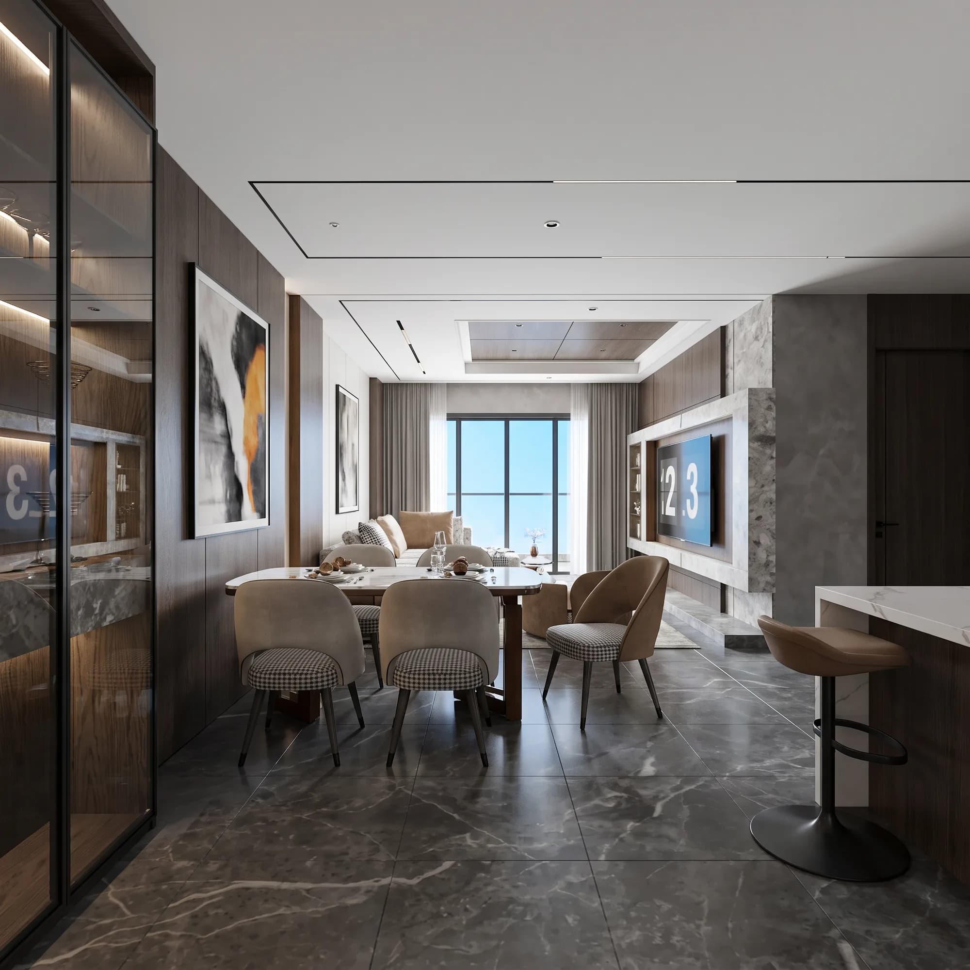 Salon İç Mekân Tasarımı I — görsel 2