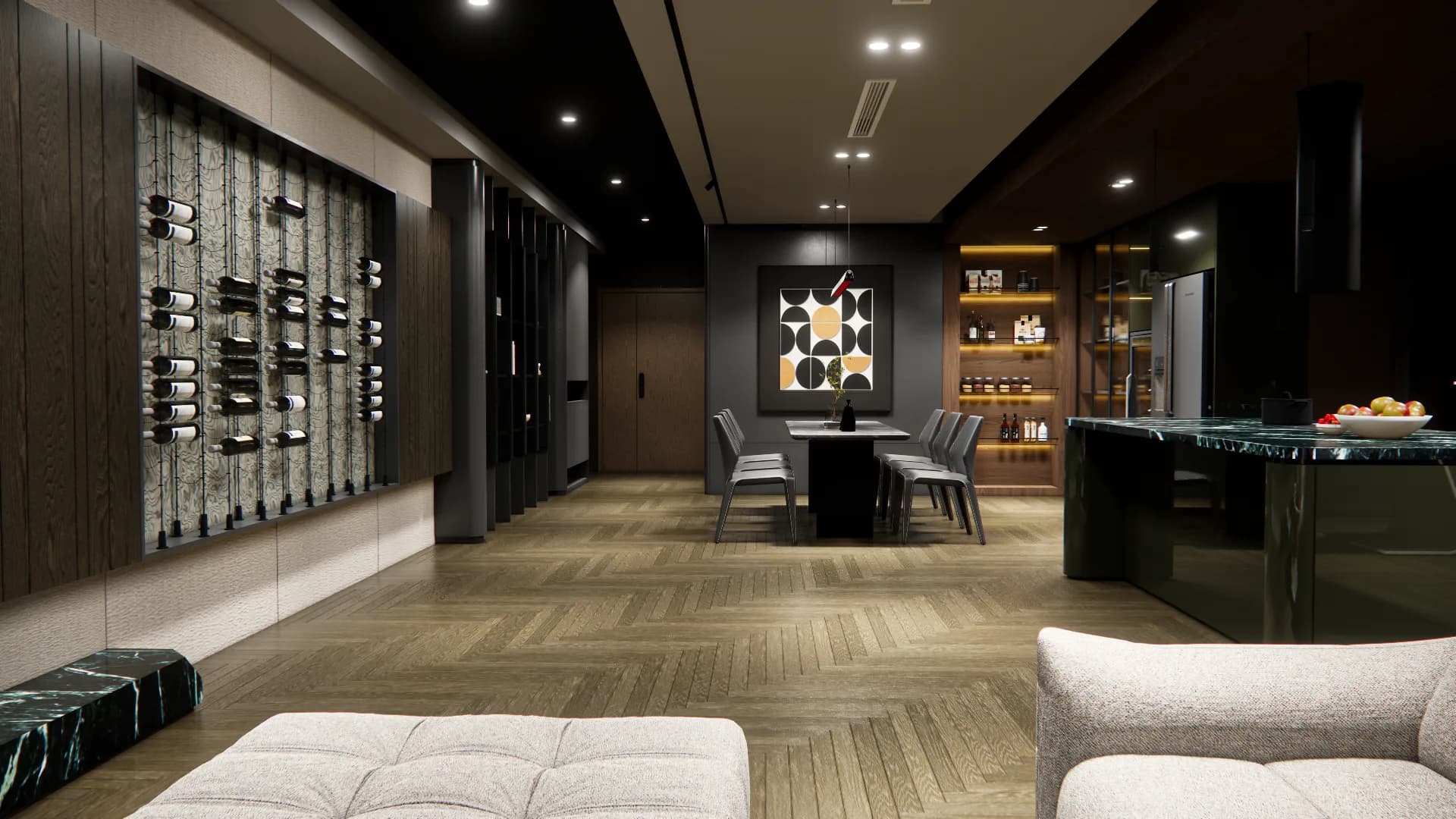 Salon İç Mekân Tasarımı II — görsel 2