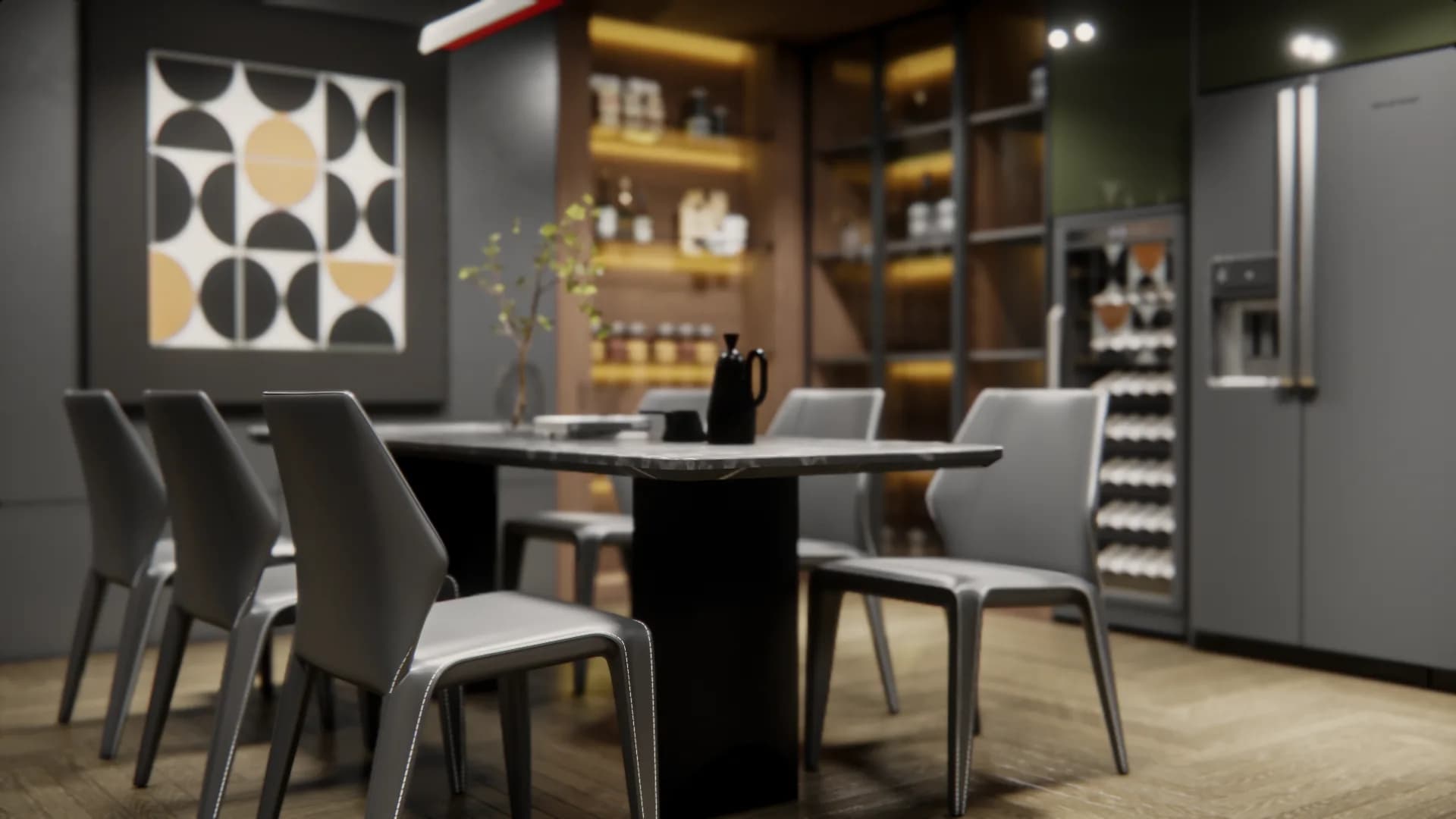Salon İç Mekân Tasarımı II — görsel 5