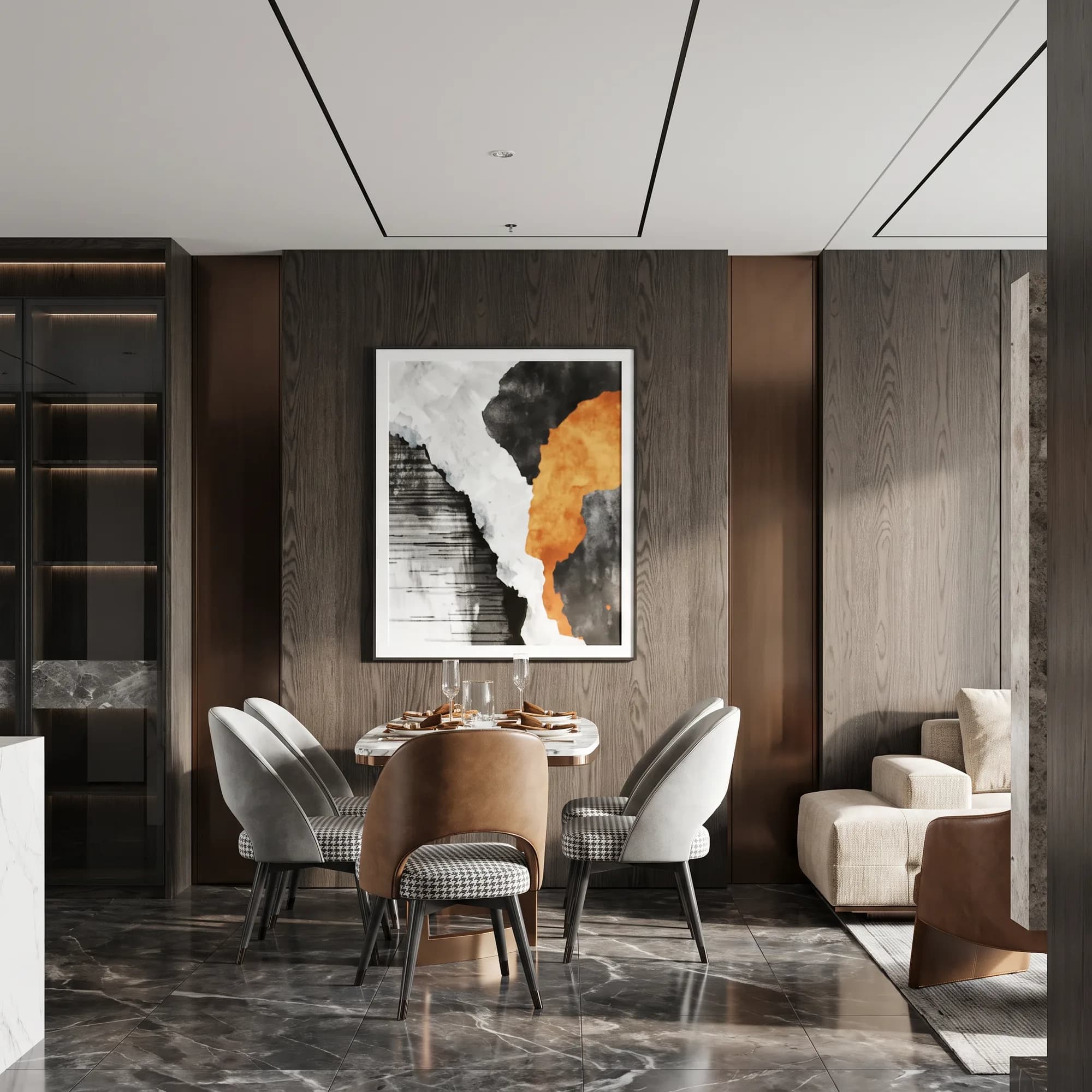 Salon İç Mekân Tasarımı I
